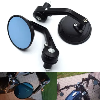 

Universal 7/8 22mm"motorcycle handlebar end rearview mirrors For Yamaha XS650 XS750 XT600ZE XTZ660 XV1000 XV535 XV750