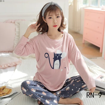 

Maternal Nightwear 2020 spring Breastfeeding Clothes Spring Maternity Pijamas Long Sleeve Women Sleepwear Set Mother Pyjamas Set