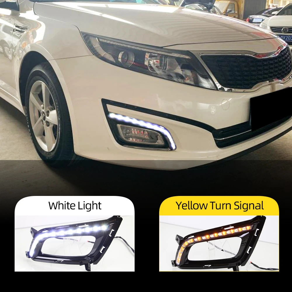 2015 kia optima daytime running lights OFF 76
