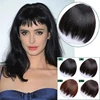 Synthetic Fake Bangs Hair Piece Irregularity Fringe Clip In Hair Bangs Hairpiece Clip In Hair Extensions 24 Colors ► Photo 2/6