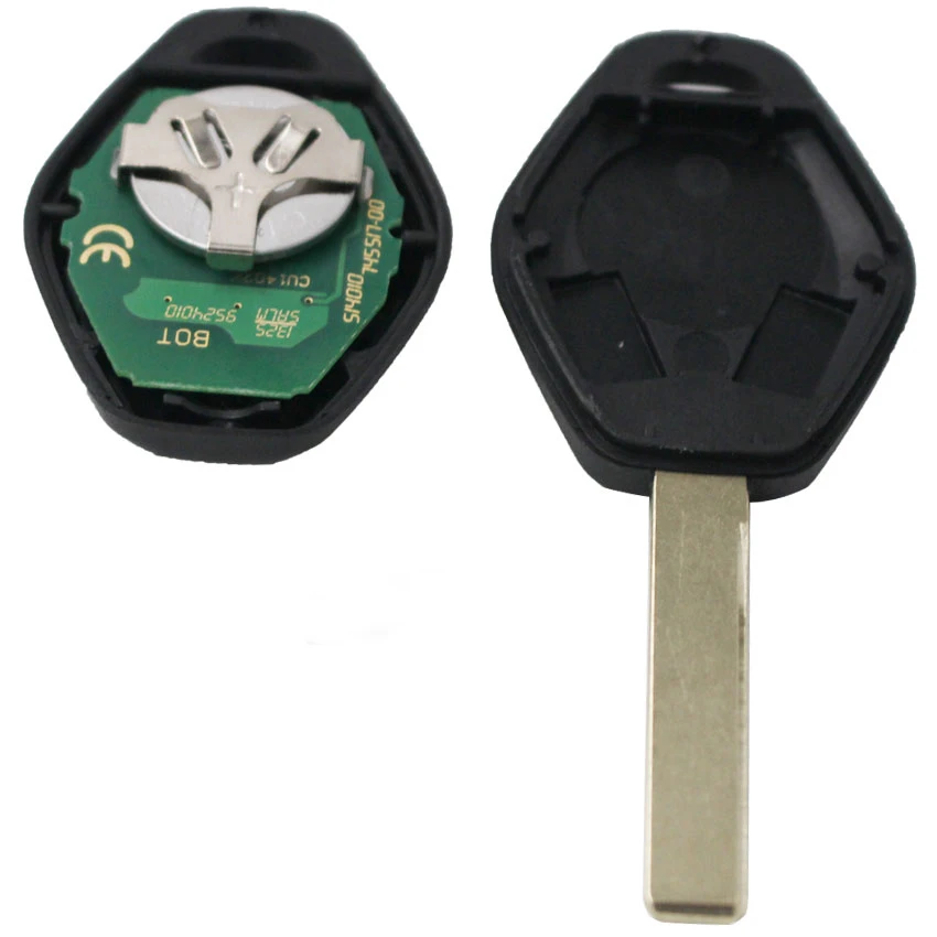 3 Button Remote Car Key 315MHZ/433MHZ ID44 Without Chip HU92 Uncut Blade for BMW EWS 3 5 7 Series E38 E39 E46 M5 X3 X5 E65 car remote key car key