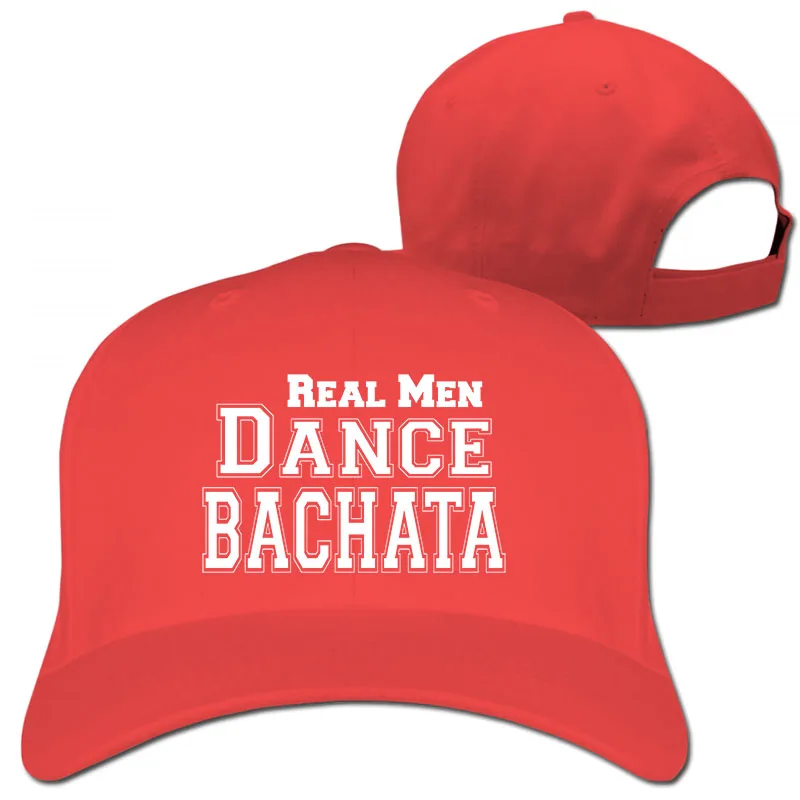 Настоящая танцевальная бейсбольная кепка Bachata для мужчин и женщин, Кепка-Дальнобойщик, модная Регулируемая Кепка - Цвет: 1-Red
