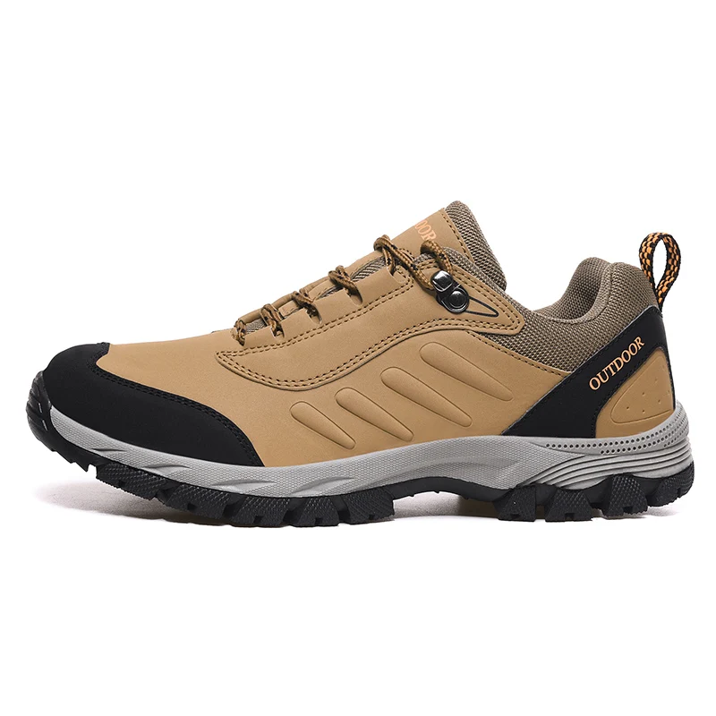 Humtto мужские большие размеры 39-48 походная обувь для пешего туризма износостойкая альпинистская обувь водонепроницаемые кроссовки мужские - Цвет: brown