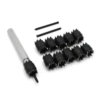 

13x 3/8 Double Sided Rotary Spot Weld Cutter Remover Sheetmetal Drill Bit Parts