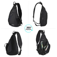 Mixi Men Sling Backpack One Shoulder Bag Boys Student School Bags University Work Travel Versatile 2020 Fashion New Design M5225 2