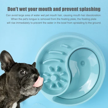 

Dog Bowl Food Bloat Stop Fun Portable Drinking Slow Feeder Interactive Non Slip Puppy Pet Supplies Anti Gulping Healthy Eating