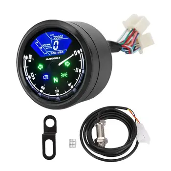 

accesorios moto Motorcycle Multi-Function Display Waterproof Anti-Vibration Digital LCD Speedometer Odometer motorsiklet