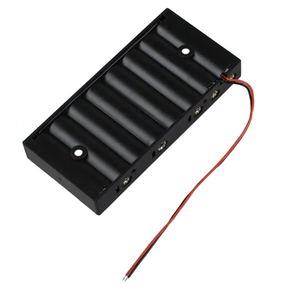 MasterFire 500 шт./лот пластик 8X1 5 в AA 2A держатель для сотового аккумулятора Коробка Для