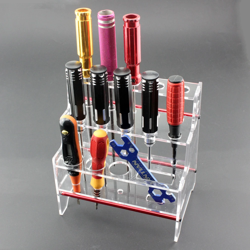 New-Screwdriver-Shelf-Hex-Screwdriver-Tool-Kit-Stand-Holder-RC-FPV-Tool-Storage-Rack-Holder