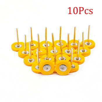 

10pcs/set Mini Polishing Wheels Buffing Pads With Shank For Electrical Grinding