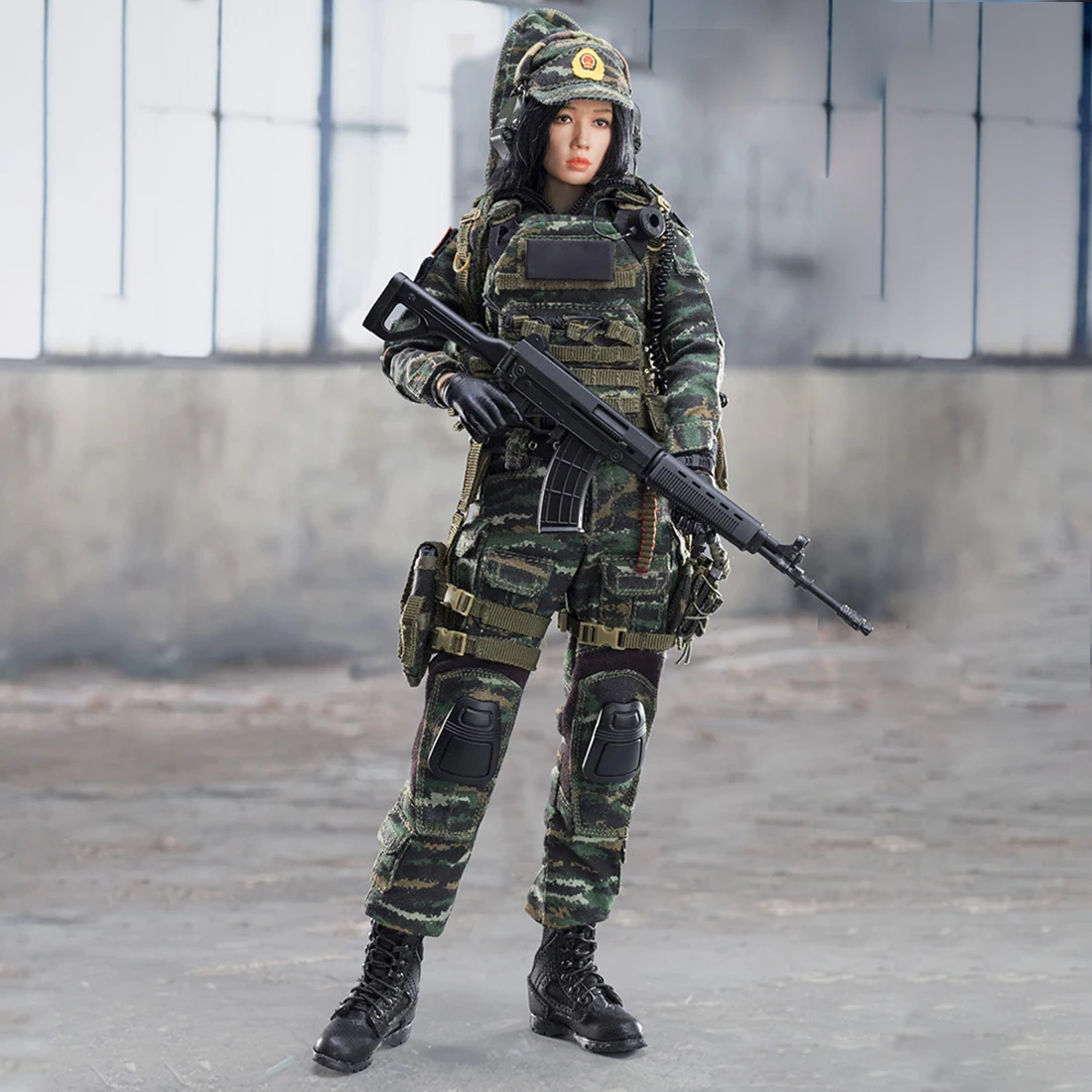 1/6 30 см женская модель снайперского солдата, Реалистичная подвижная Военная фигурка, конструкторские наборы,, рождественский подарок