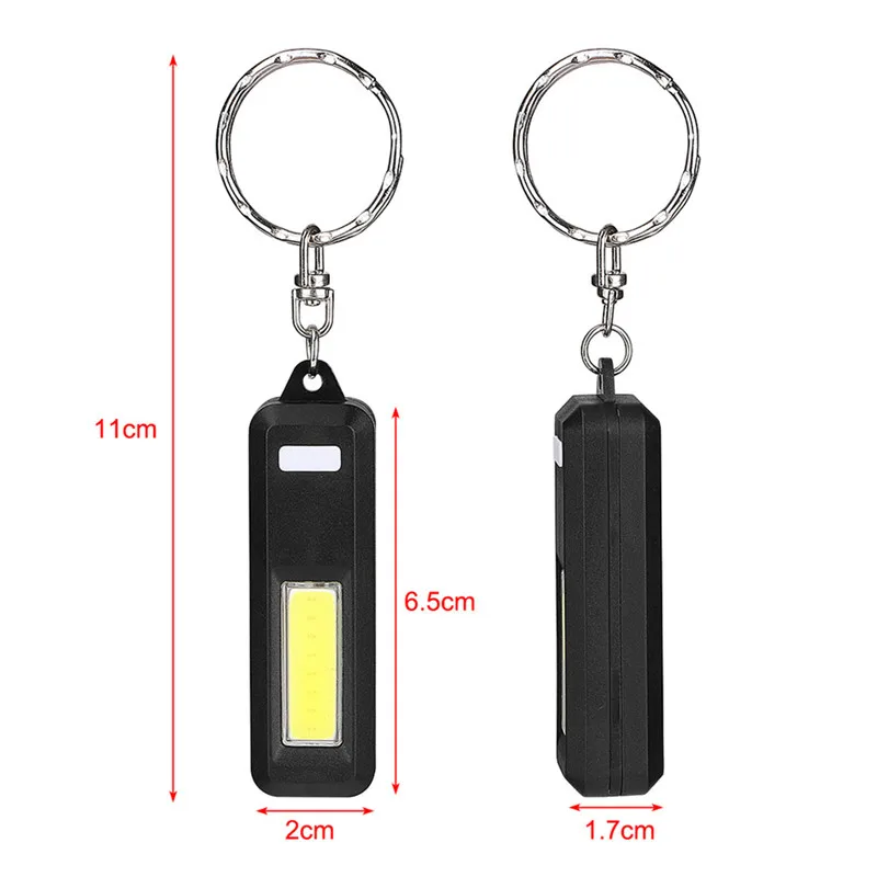 XHP COB LED Torch Flashlight With 7 Adjustable Brightness Modes Outdoor Waterproof 6.5cm x 2cm x 1.7cm Lanterna 40DEC0908