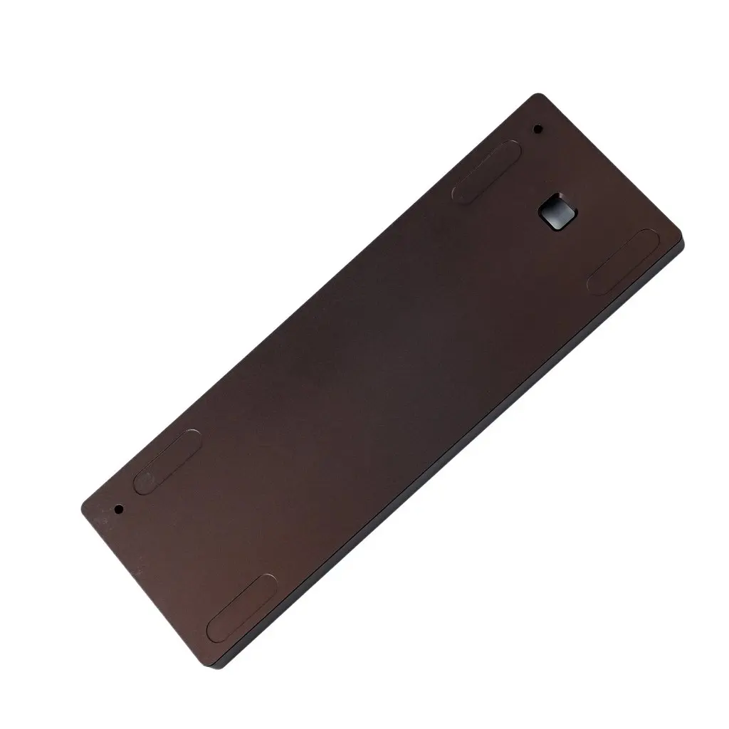 minila anodização cnc alu caso para teclado mecânico compatível poker