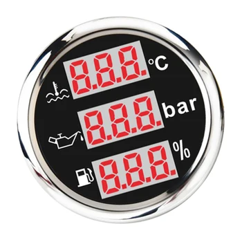 

2" Boost Vacuum Water Oil Temp Press Fuel Level Tacho EGT Air/Fuel Gauge