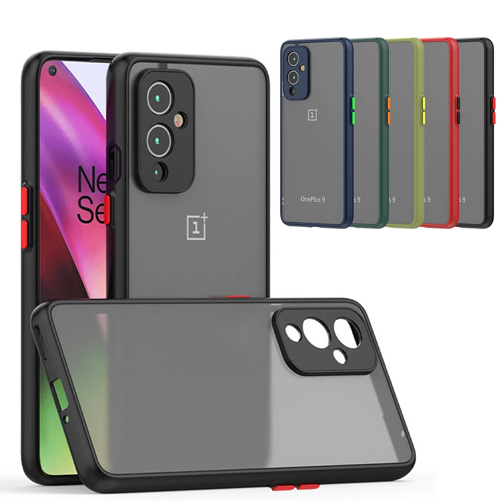 Camera Lens Protector Phone Cover For Oneplus 9 9r 8t 7 7t Pro Matte Translucent Back Cases For Oneplus 9 Pro Nord 2 Case Phone Case Covers Aliexpress