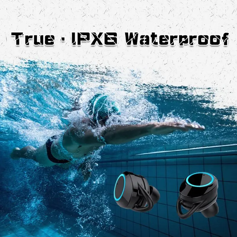 Mini X6 Bluetooth 5.0 Touch Control IPX6 Waterproof HIFI Super Bass Sound Wireless Quick Connect Smart Earbuds Of all System