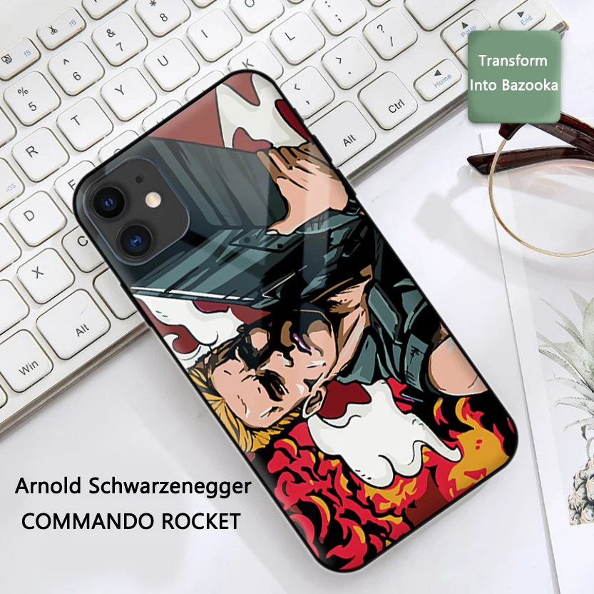 Artudatech противоударный чехол Arnold Terminator COMMANDO ROCKET для iPhone 11 PRO ProMax Max 5,8 6,1 6,5 дюймов чехол для телефона