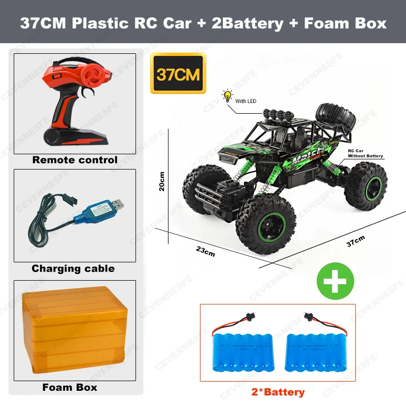 2020 New RC Car 1:12 4WD Updated Version 2.4G Radio Control RC Car Trend Toys Remote Control Car Off-Road Trucks Toys for Childr off road remote control car RC Cars