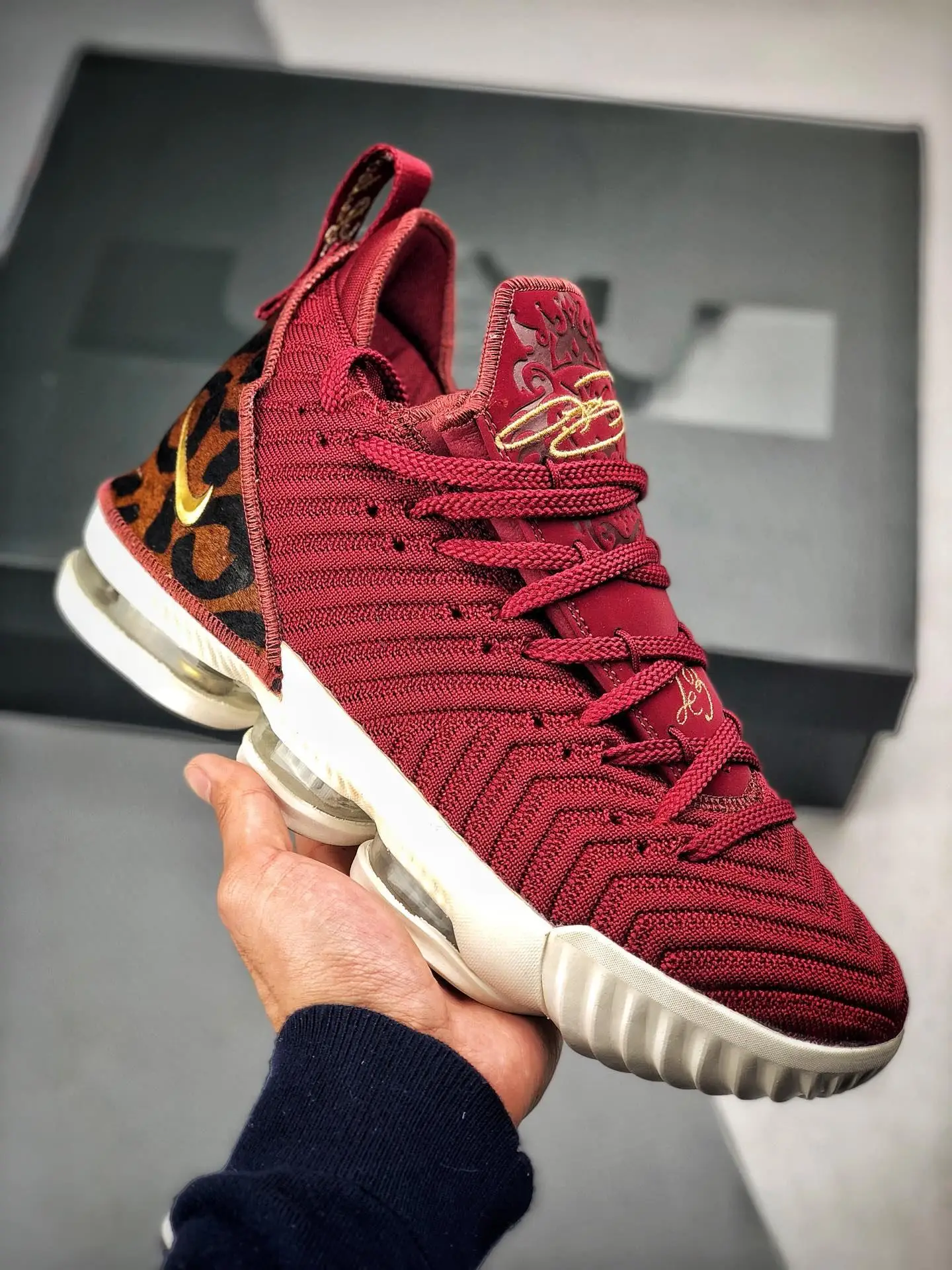 LeBron 16 16s XVI GS James Баскетбольная обувь, кроссовки, серый King I Promise Oreo Thru MVP, мужские кроссовки, 40-46 - Цвет: Серый