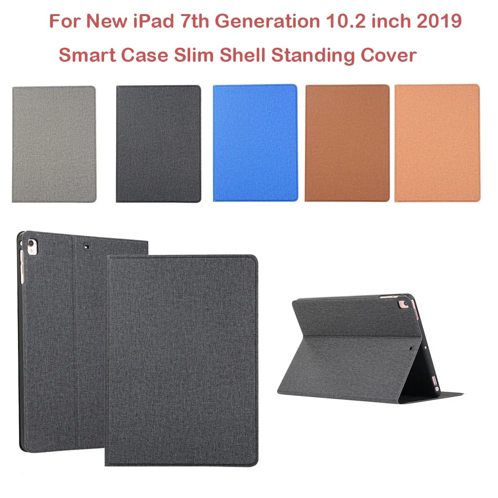 Смарт-чехол для нового iPad 7-го поколения 10 2 дюйма 2019 тонкий Чехол-подставка