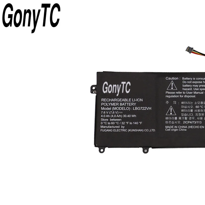 Bateria para lg Gonytc Genuine 14z950 14z950-a Eac62718301 Lbp7221e 13z940 Lbg722vh 13zd940-gx58k - Imagem 4