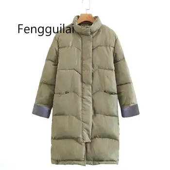 

Big Size Winter Coat Female Parkas Thickening Cotton Overcoat Women Long Down Jacket Padded Warm Parkas Ladies Snow Coat Outwear