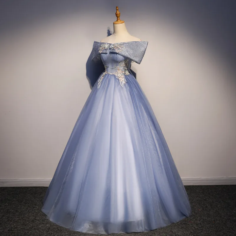 Vestidos De 15 Anos Новинка г., милое бальное платье с открытыми плечами для вечеринки, бальное платье для выпускного бала, недорогое Пышное Платье