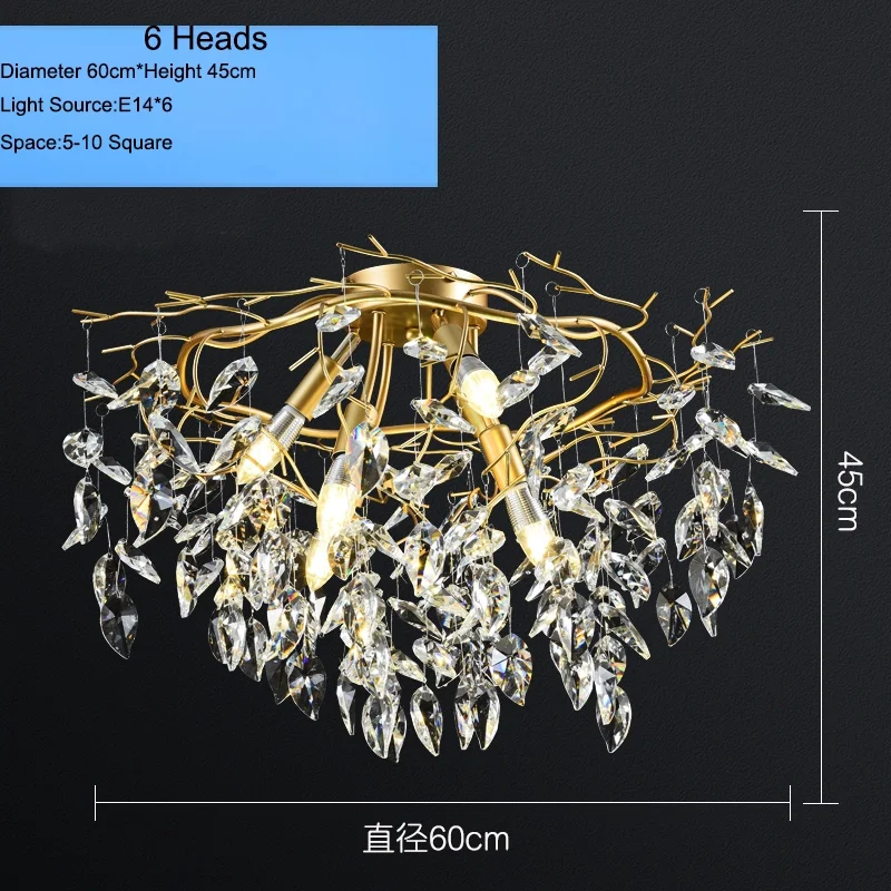 Nordic Luxury Gold Crystal LED Chandelier Villa Large Lustre LED Pendant Lamp for Living Room Hotel Hall Art Decor Lighting modern crystal chandelier