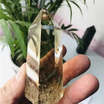 

Natural Crystal Point Citrine Healing Column Obelisk Yellow Quartz Wand Beautiful Ornament for Home Decor Reiki Energy Stone