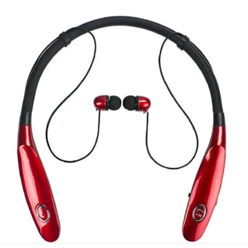 Bluetooth V5 0 Headset Sport Running Headset Wireless Stereo Magnetic Earbud Neckband Earphone Large Power For IPhone Android