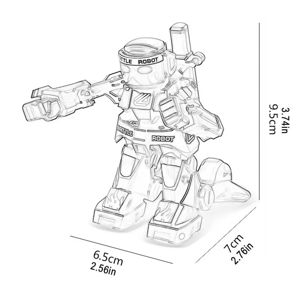 Бокс против. Робот с дистанционным управлением, Интеллектуальный робот с контролем тела, умный робот 2,4G, несколько боевых родителей, игрушки