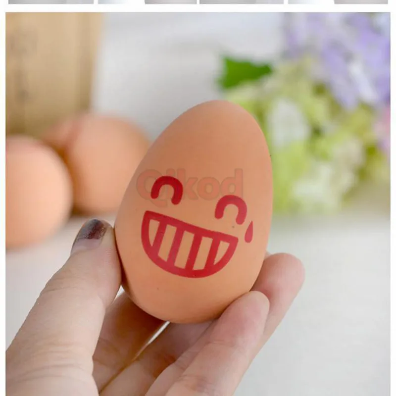 Пародия DIY эмуляция деревянных яиц ролевые игры Кухня Еда яйца расписные каракули яйца играть шутка творческие подарки игрушки для детей
