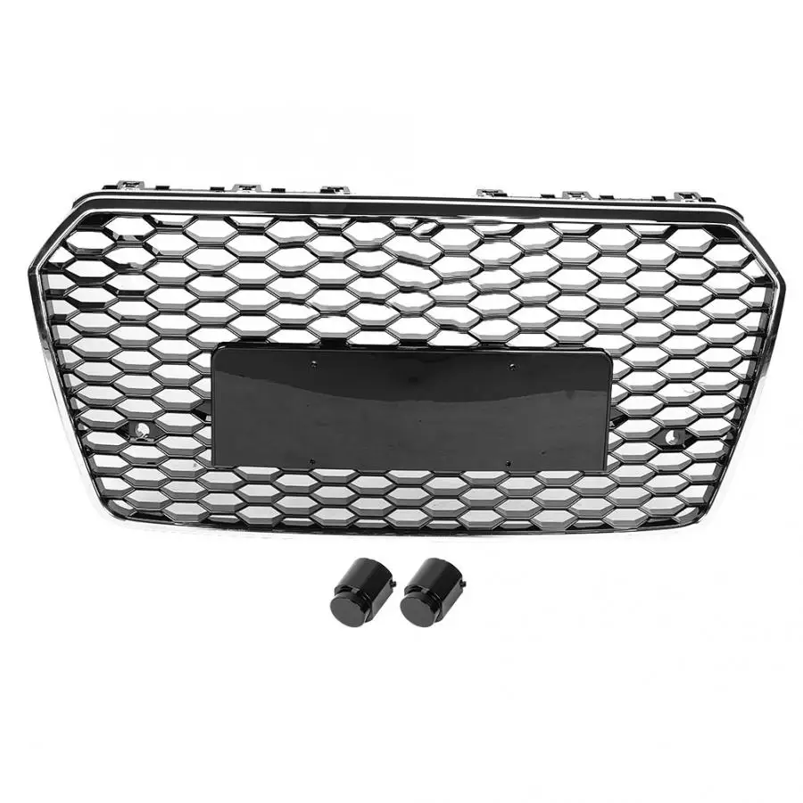 Для RS7 стиль автомобиля передний бампер сетка решетка гриль для Audi A7/S7 4G8 2015 2016 2017