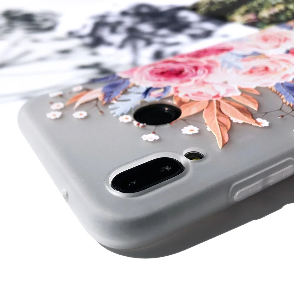 Ультратонкий Мягкий чехол для huawei mate 20 lite Pro, чехол с цветочным рисунком для huawei P30 P20 P10 lite Pro P Smart Nova для Honor 8X10 9 Lite