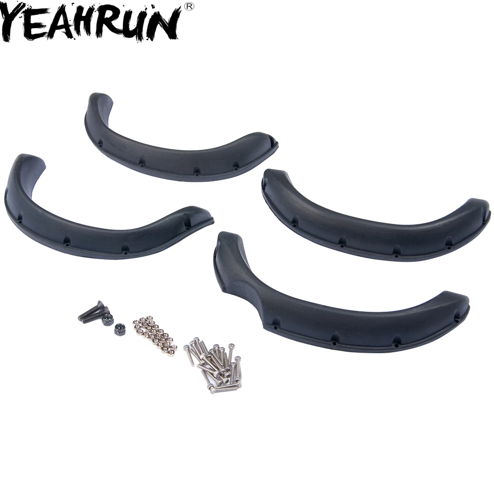 Резиновые вспышки YEAHRUN для RC4WD TF2 1/10 RC Crawler Car Sheel Body Uograde Parts | Игрушки и хобби