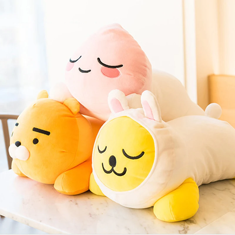 Милая Подушка Ryan плюшевая Корейская Аниме Кукла Apeach Muzi мягкая kawaii для украшения