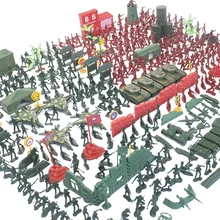 

Plastic Army Playset Toys 4cm Soldier Men Pretend Play Combat Scene