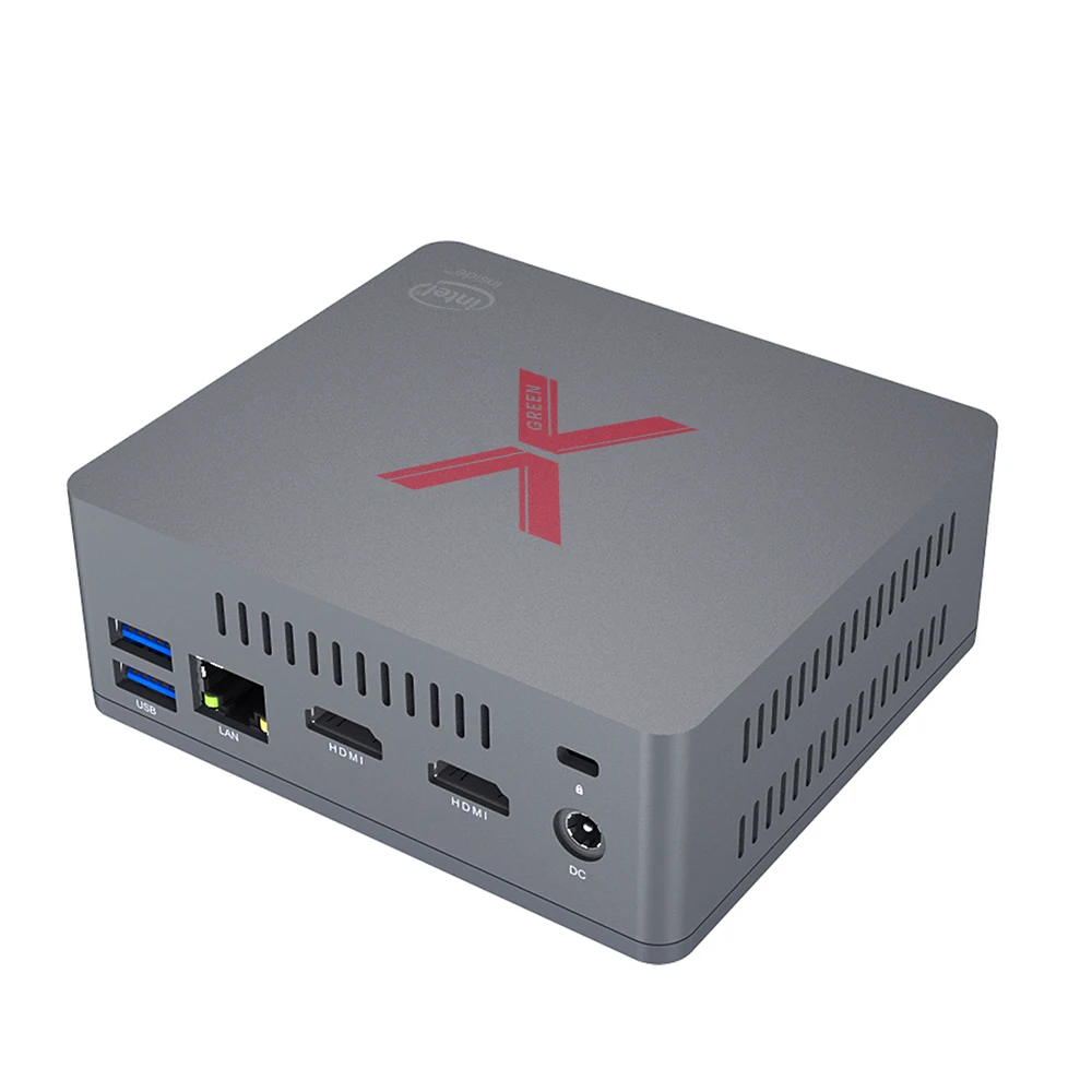 Beelink BT3-X мини-компьютер Intel Celeron J3355 Windows 10 Мини компьютер 4 Гб LPDDR4 64 Гб eMMC BT4.0 RJ45 1000 м
