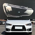 Auto Scheinwerfer Objektiv Für Mitsubishi Lancer EX 2010 ~ 2017 Auto Scheinwerfer Abdeckung Ersatz Auto Shell Abdeckung|Schale| -