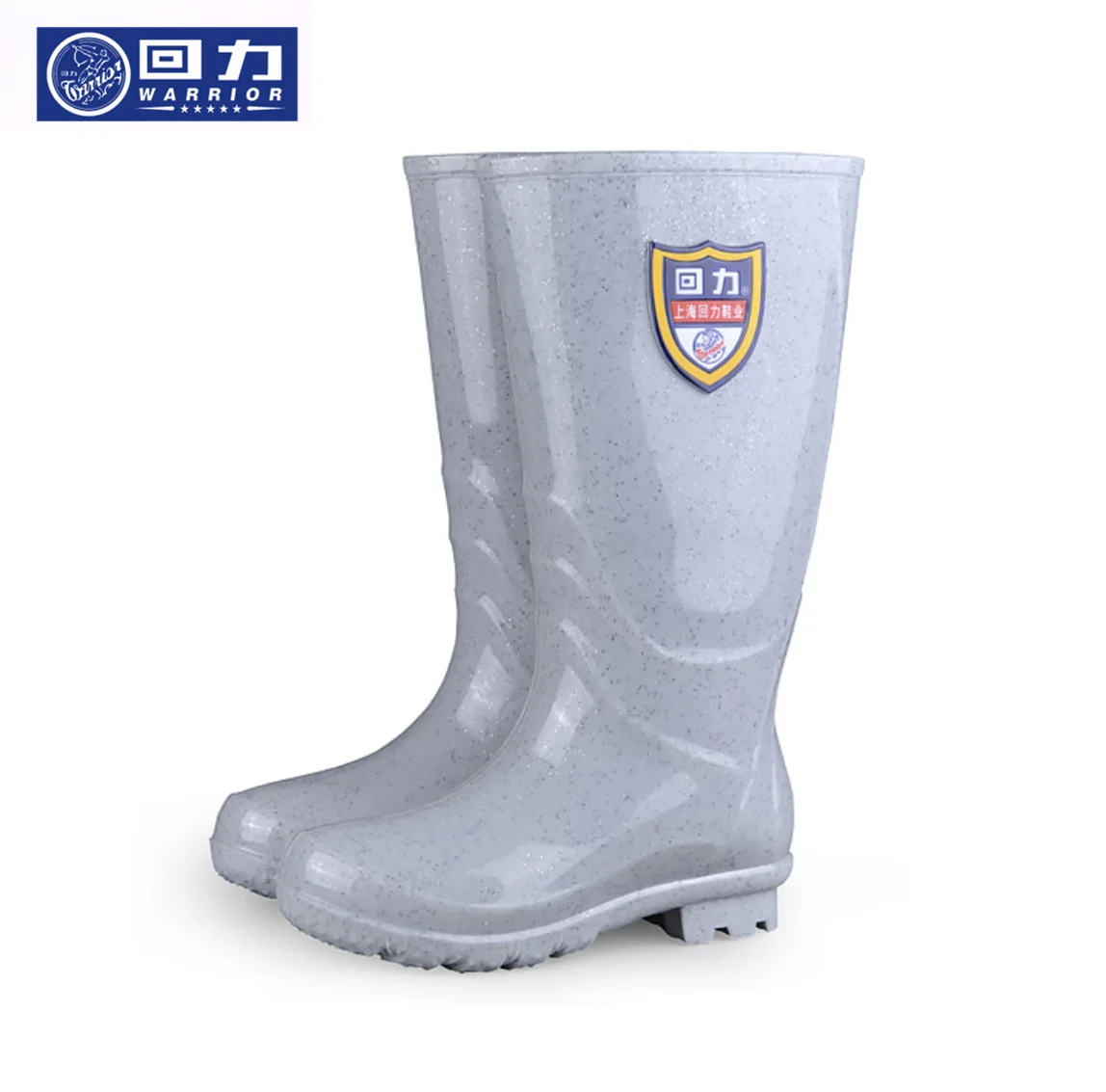 

[Official Total] Genuine Product Warrior Rain Shoes Anti-slip Women's Boots Work Site-Rain Boots Labor Safety Fishing Boots