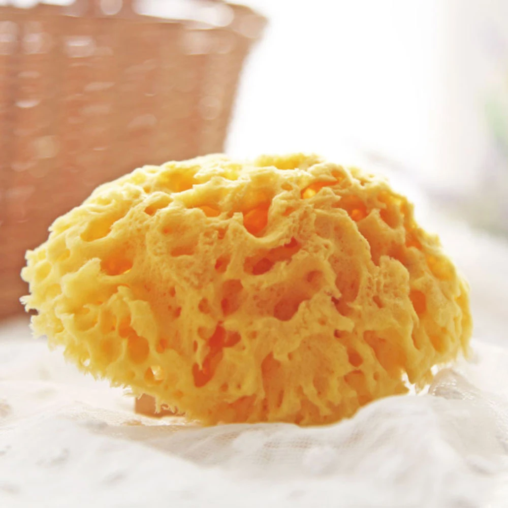 

1pcs Cleaning Brushes Cleaner Sponges Scouring Pads Wash Face Seaweed Bath Brushes Natural Ocean Sea Sponge Spa Shower Tools