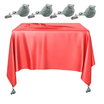 

Bird Picnic Cast Iron Pendant Tablecloth Weights Windproof Clip Outdoor Picnic Blanket Sinker For Outdoor Garden Party Picnic