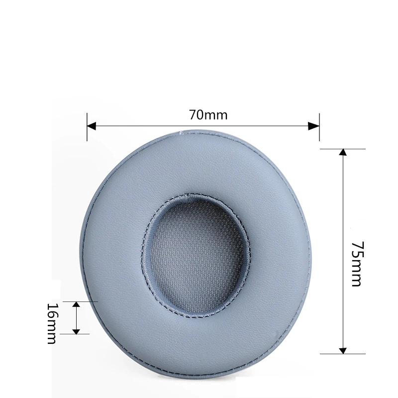 Premium Sheepskin Earpad Replacement Easy To install Cushions for Beats Solo 2 3 Wireless wired ON EAR Headphones