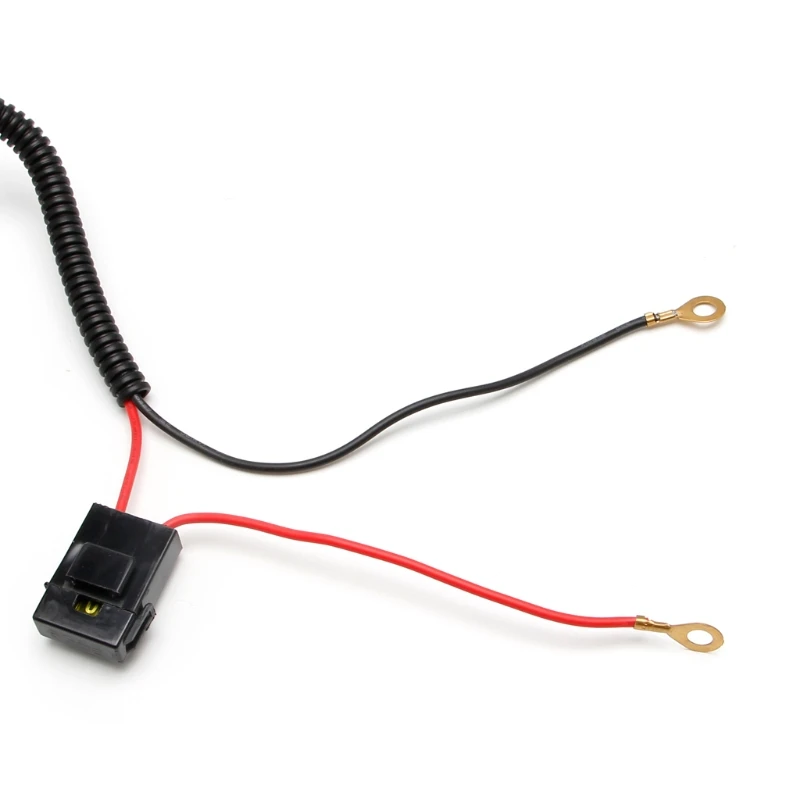 Синий светодиодный 5V 3.1A автомобильное USB зарядное устройство с жгутом проводки двойной USB розетка для автомобильного прикуривателя A6HE