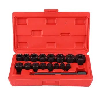 

17Pcs/set Metal Centring Mandrel Clutch Tool Clutch Installing Tool Coupling Spine Set Clutch Alignment Tool Kit Car Accessories