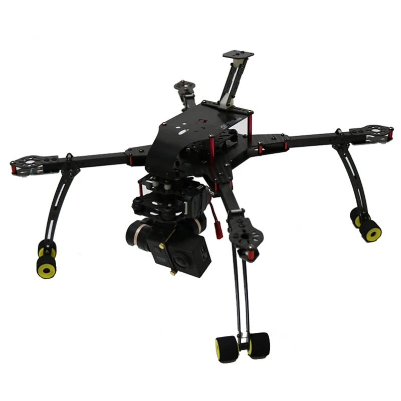 DH370 plus FPV Folding Carbon Fiber Quadcopter Frame FPV with Retractable Landing Skid