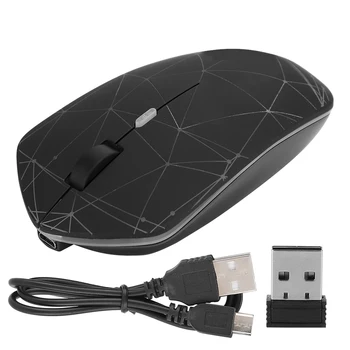 

2.4G Wireless Chargable Colorful Luminous Mouse Optical Computer Accessory for Android