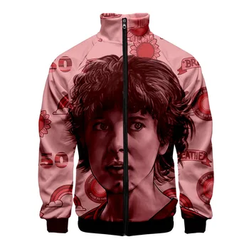 

Frdun Tommy Stranger Things jacket Slim Fit Windbreaker Men Slim Fit Zipper Fashion Trend Casual Jacket Windbreaker