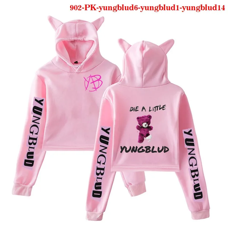 

Толстовки в стиле хип-хоп, свитшот с принтом Yungblud для мужчин и женщин, осенняя Повседневная Толстовка, кавайная толстовка унисекс с капюшоном Yungblud на весну и осень