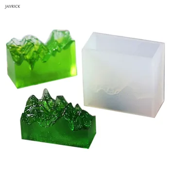 

Dual-use Double Sided Symmetry DIY Crystal Epoxy Mold Broken Imitation Mountain Peak Silicone High Mirror Mold Decoration Making
